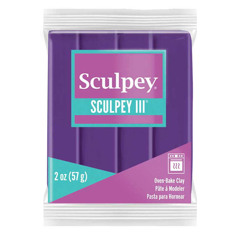 Image of Lera Sculpey III -- Purple 57g S302 513 (5F) 832513 715891115138