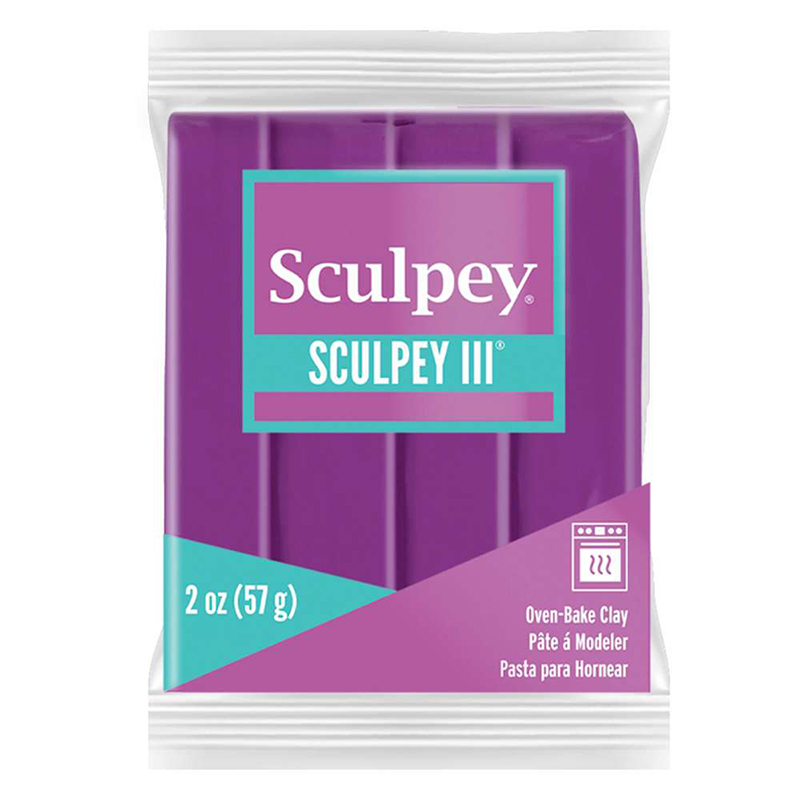 Image of Lera Sculpey III -- Violet 57g S302 515 (5F) 832515 715891115152