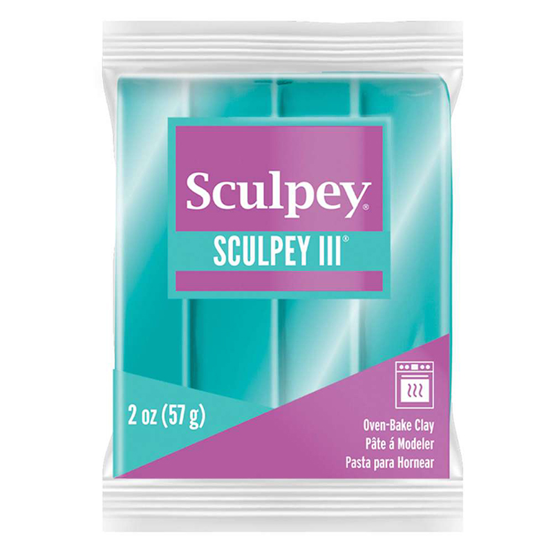 Image of Lera Sculpey III -- Teal Pearl 57g  S302 538  (5F) 832538 715891115381