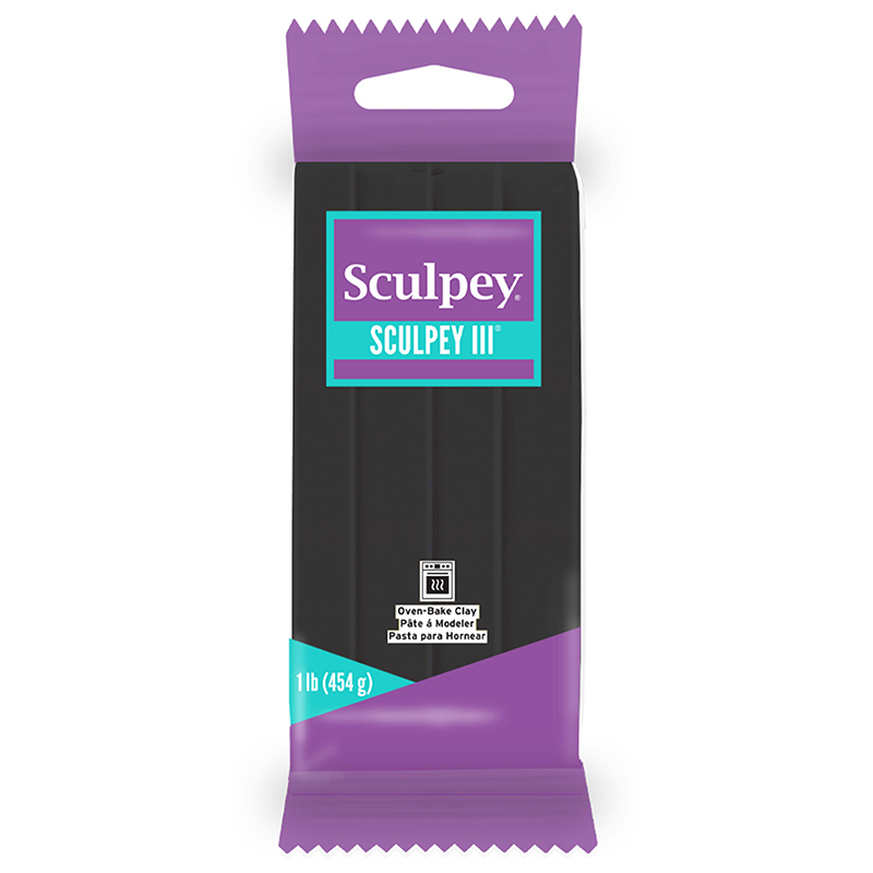Image of Lera Sculpey III -- Black, 450g S31042 (3F) 831042 715891042168