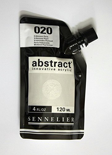 Image of Akrylfärg Sennelier Abstract 120ml Iridescent Pearl 020 (3F) 121121020 3046450042570