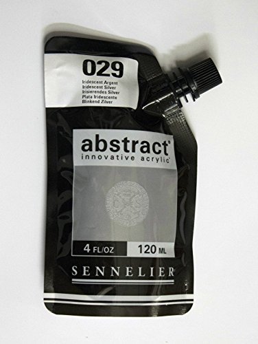Image of Akrylfärg Sennelier Abstract 120ml Iridescent Silver 029 (3F) 121121029 3046450042600