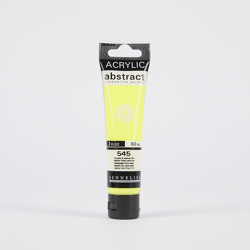 Image of Akrylfärg Abstract Sennelier 60ml Cadmium Yellow Lemon Hue 545 (3F) 121061545 3046451981595
