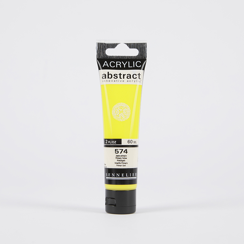 Image of Akrylfärg Abstract Sennelier 60ml Primary Yellow 574 (3F) 121061574 3046451981625