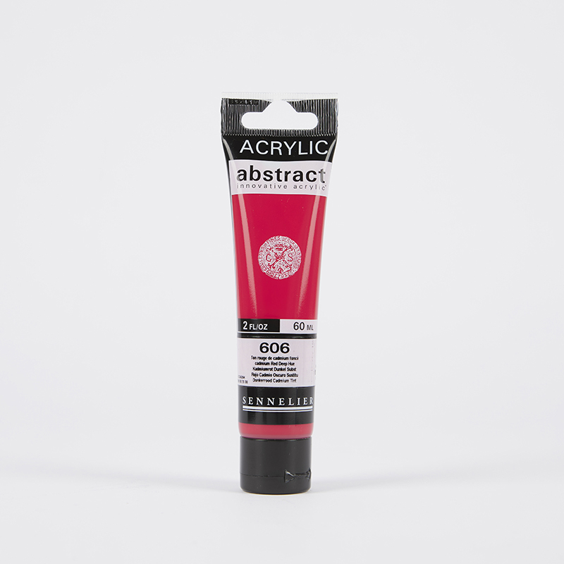 Image of Akrylfärg Abstract Sennelier 60ml Cadmium Red Deep Hue 606 (3F) 121061606 3046451981632