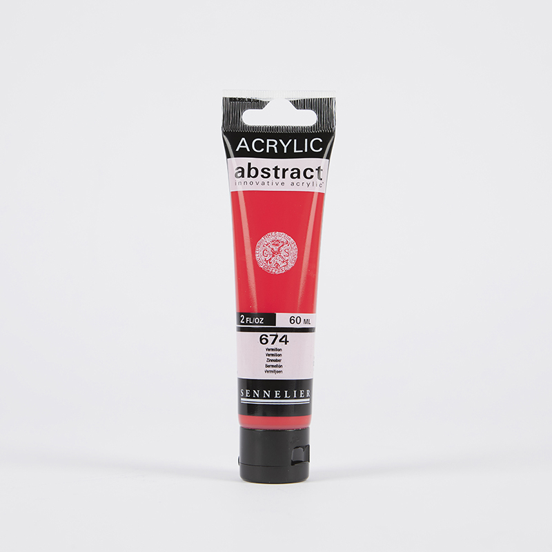 Image of Akrylfärg Abstract Sennelier 60ml Vermilion 674 (3F) 121061674 3046451981762