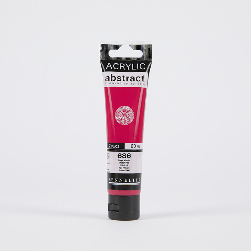 Image of Akrylfärg Abstract Sennelier 60ml Primary Red 686 (3F) 121061686 3046451981779