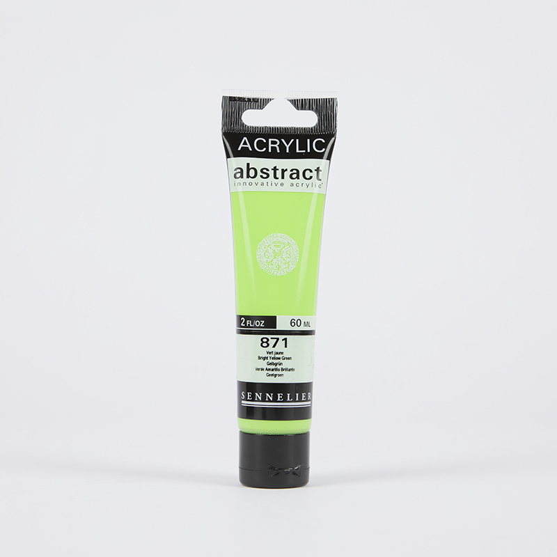 Image of Akrylfärg Abstract Sennelier 60ml Bright Yellow Green 871 (3F) 121061871 3046451981885
