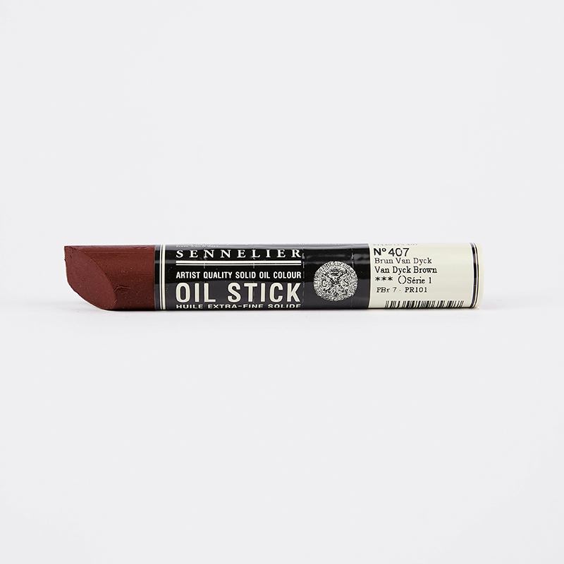 Image of Oil Stick Sennelier S1 - Van Dyck Brown 407 130125407 3046451965397
