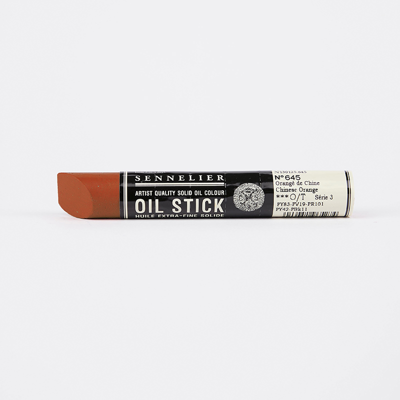 Image of Oil Stick Sennelier S3 - Chinese Orange 645 130125645 3046451965274