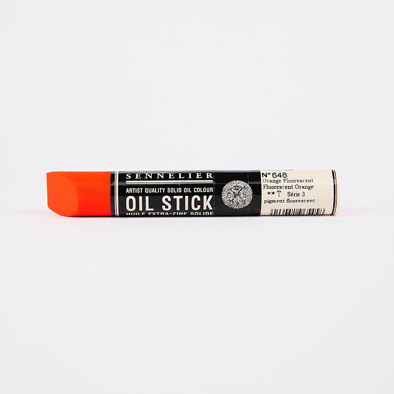 Image of Oil Stick Sennelier S3 - Neon Orange 648 130125648 3046451965458