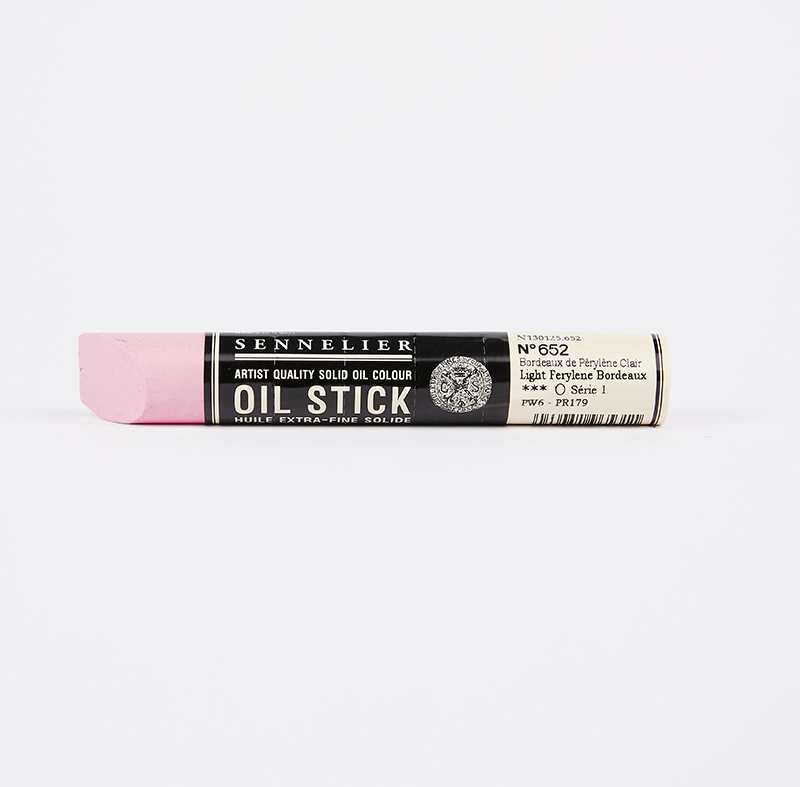 Image of Oil Stick Sennelier S1 - Light Perylene Bordeaux 652 130125652 3046451965311