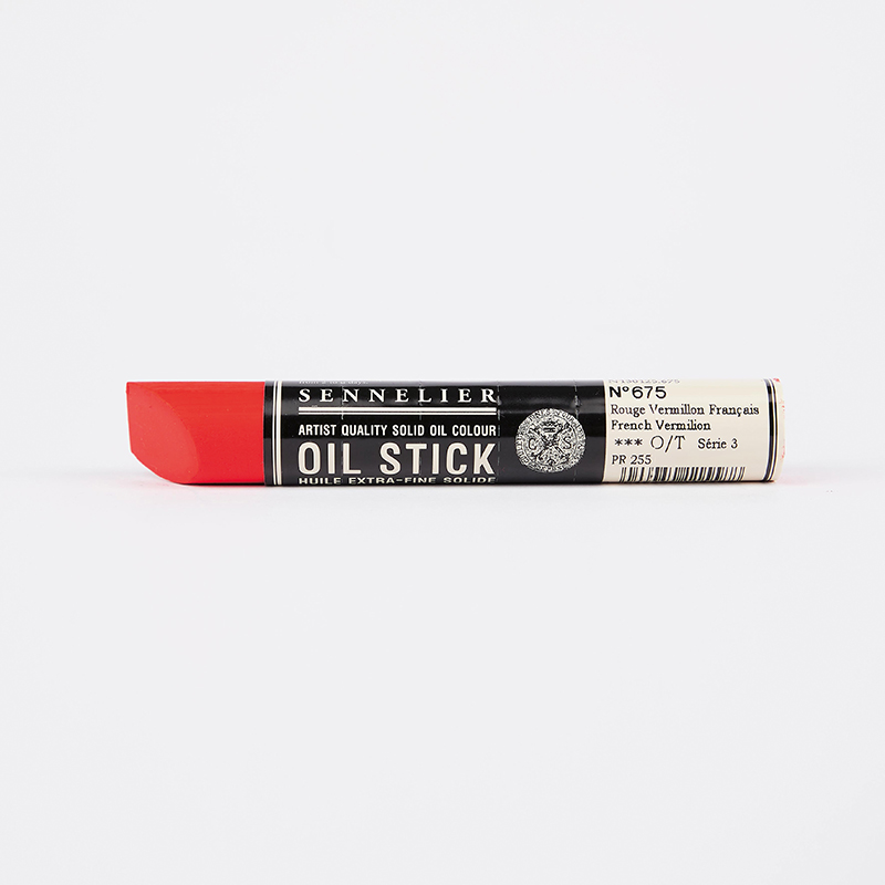 Image of Oil Stick Sennelier French vermilion - C  675 130125675 3046450115588