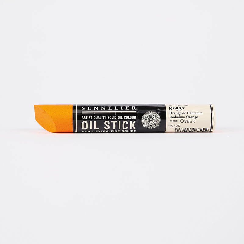 Image of Oil Stick Sennelier Cadmium orange - C  687 130125687 3046450188292