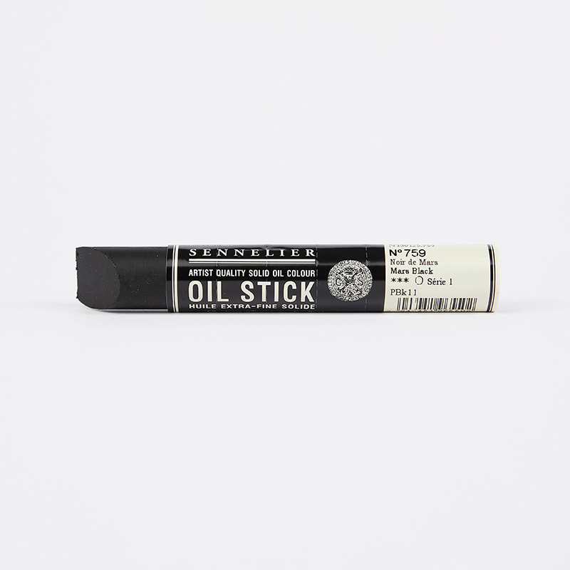 Image of Oil Stick Sennelier S1 - Mars Black 759 130125759 3046451965502