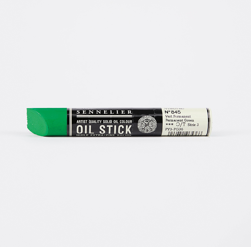 Image of Oil Stick Sennelier S3 - Permanent Green 845 130125845 3046451965366