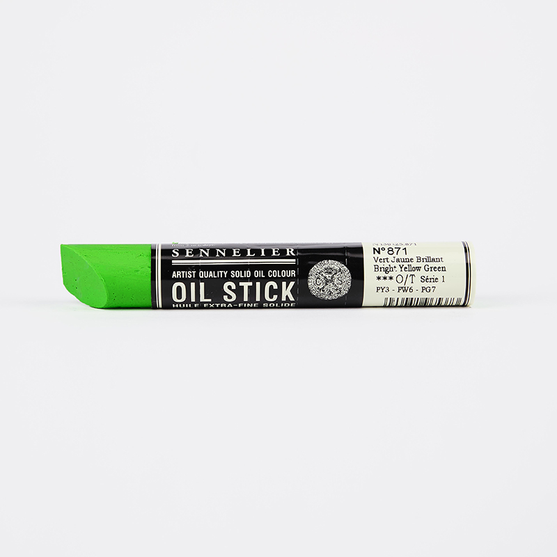 Image of Oil Stick Sennelier S1 - Bright Yellow Green 871 130125871 3046451965373
