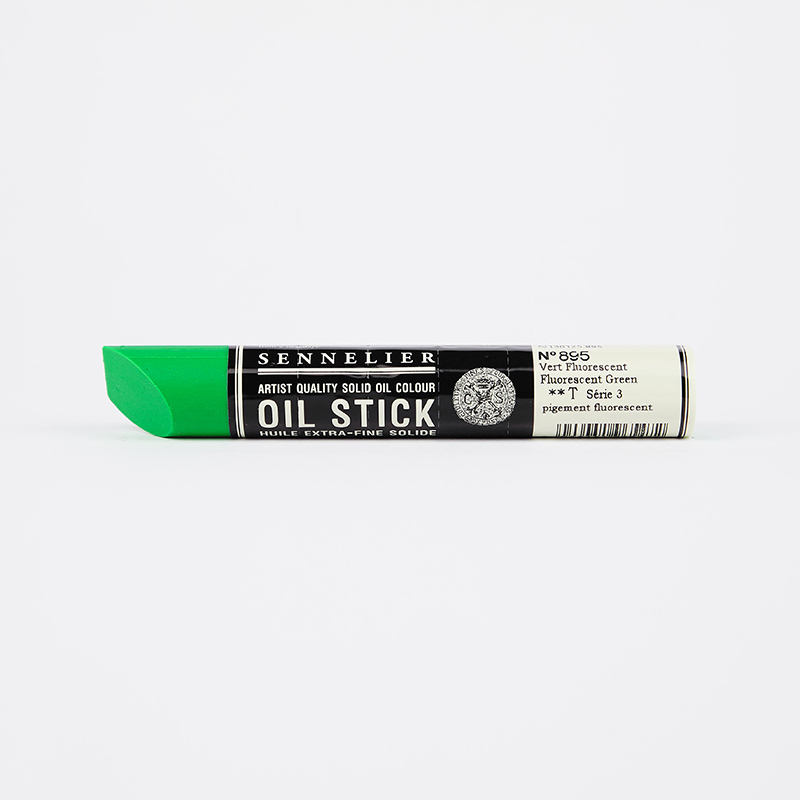 Image of Oil Stick Sennelier S3 - Neon Green 895 130125895 3046451965472