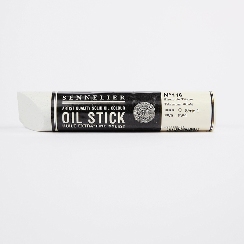 Image of Oil Stick LARGE Sennelier S1 - Titanium white 116 130128116 3046450115946