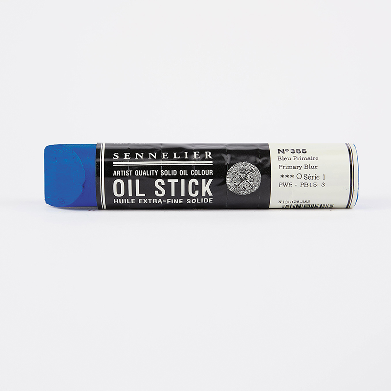 Image of Oil Stick LARGE Sennelier S1 - Primary blue 385 130128385 3046450116073