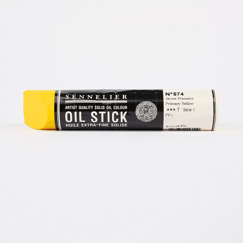 Image of Oil Stick LARGE Sennelier S1 - Primary yellow 574 130128574 3046450116110