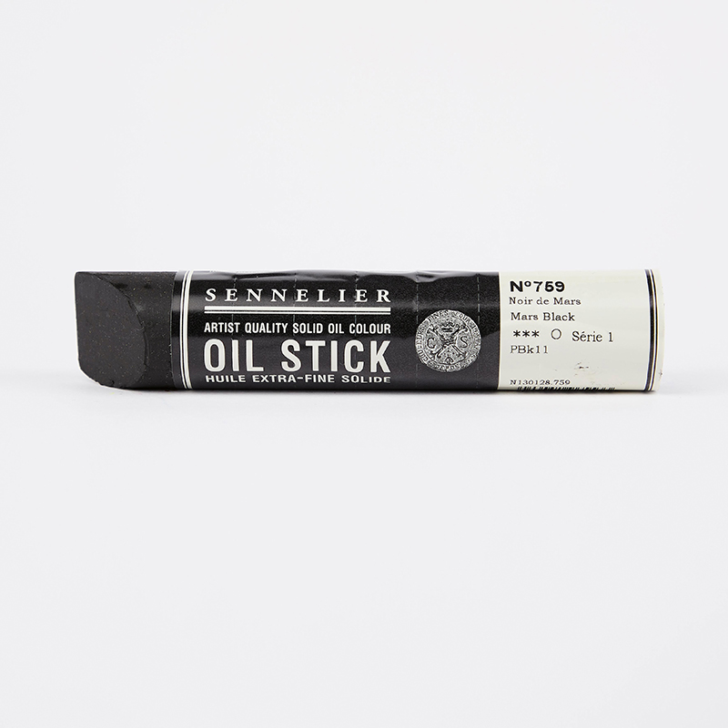 Image of Oil Stick LARGE Sennelier S1 - Mars Black 759 130128759 3046451965533