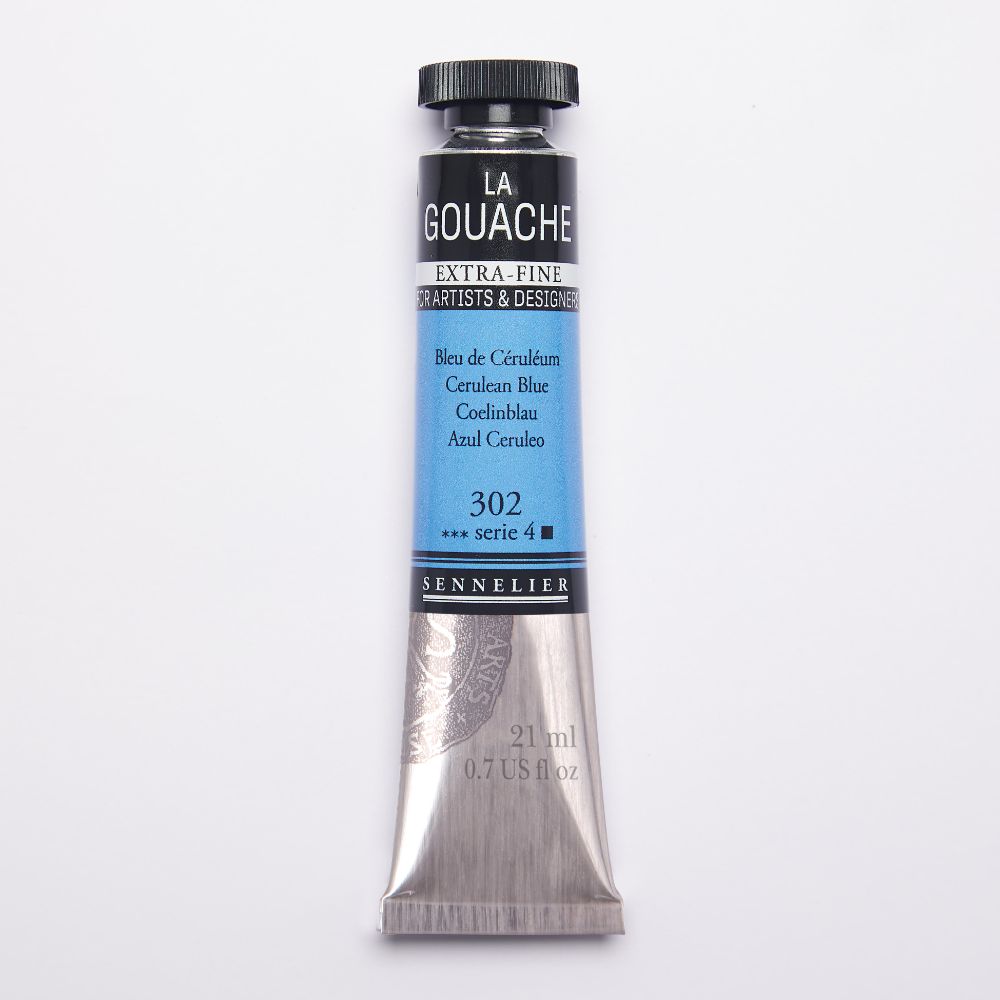 Image of Gouachefärg Sennelier Artist 21ml Cerulean Blue S4 130512302 3046451980734
