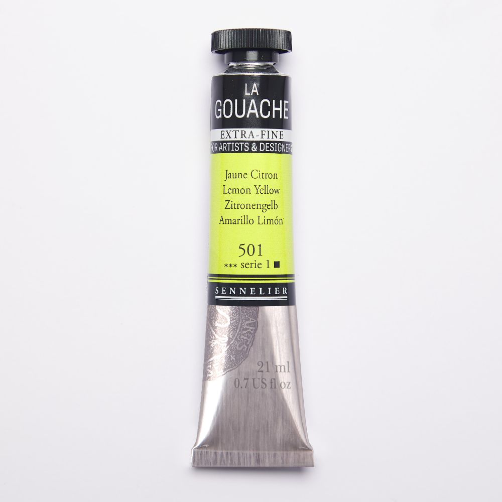 Image of Gouachefärg Sennelier Artist 21ml Lemon Yellow S1 130512501 3046451980468