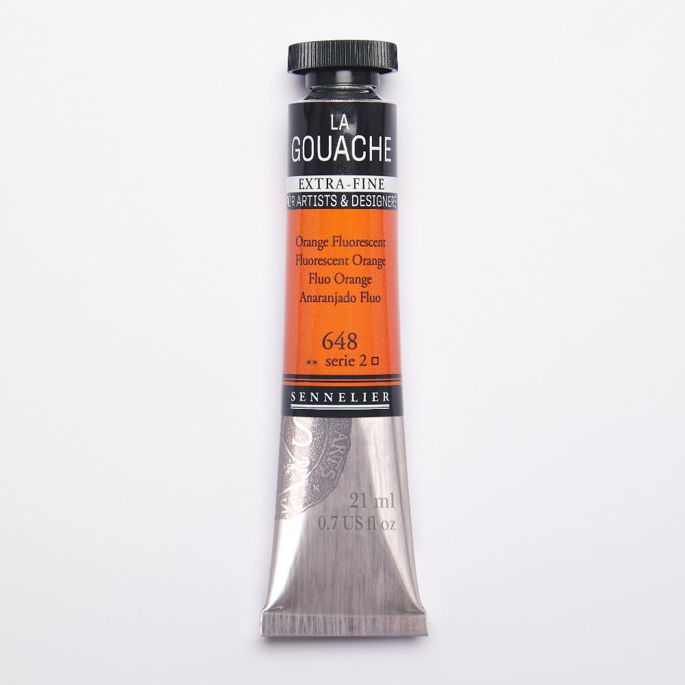 Image of Gouachefärg Sennelier Artist 21ml Fluorescent Orange S2 130512648 3046451988228