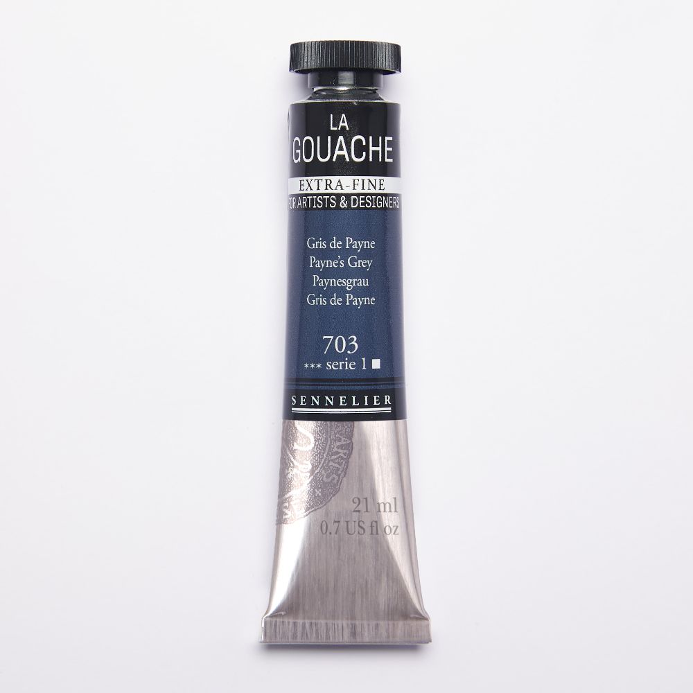 Image of Gouachefärg Sennelier Artist 21ml Payne’s Grey S1 130512703 3046451980543
