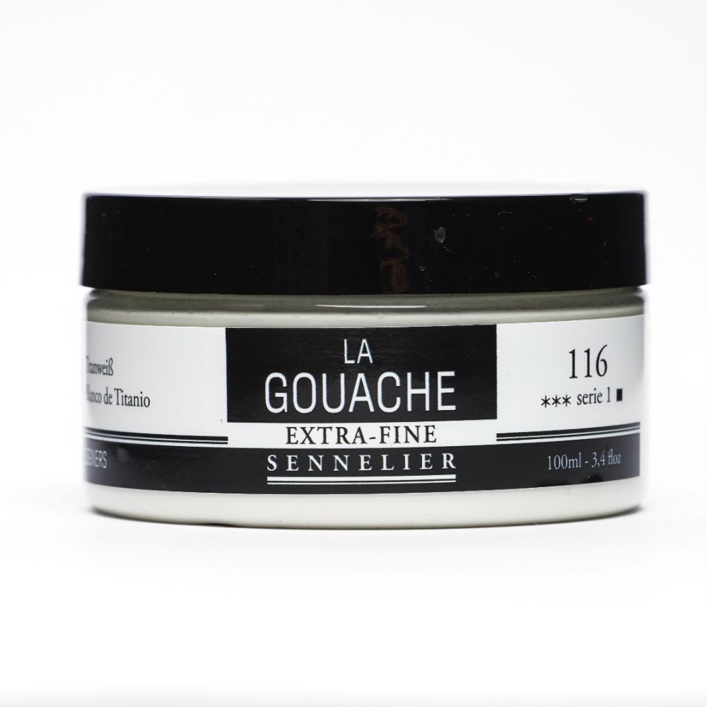 Image of Gouachefärg Sennelier Artist 100ml Titanium White S1 130562116 3046451990917