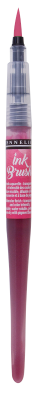 Image of Penselpenna Sennelier Ink Brush Permanent pink 690 (3F) 131695690 3046451904716