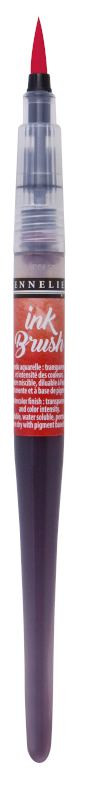 Image of Penselpenna Sennelier Ink Brush Primary red 695 (3F) 131695695 3046451904709