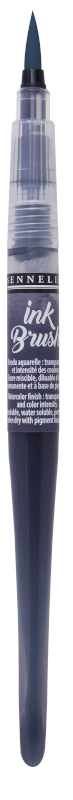 Image of Penselpenna Sennelier Ink Brush Payne's Grey 703 (3F) 131695703 3046451904891