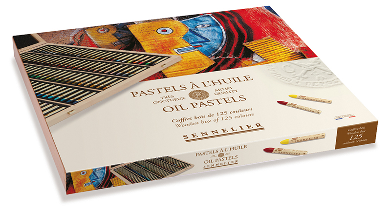 Image of Oljepastell Sennelier 5ml 120 Sort  Träskrin Universels 132518120 3046450409236
