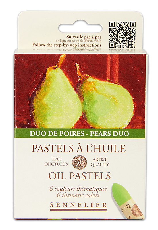 Image of Oljepastell Sennelier 5ml 6 Sort Pears duo 13251963 3046451974658