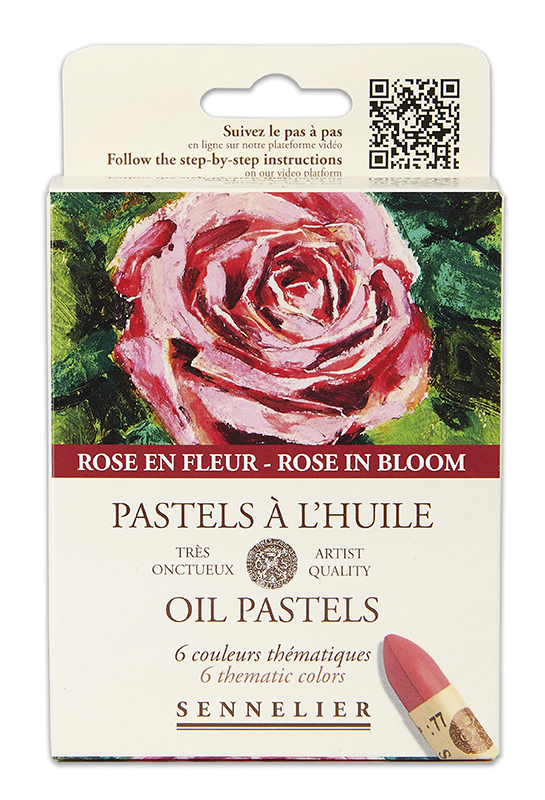 Image of Oljepastell Sennelier 5ml 6 Sort Rose in bloom 13251964 3046451974665