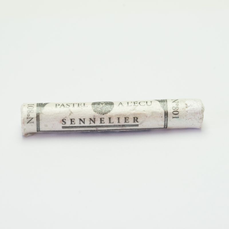 Image of Mjukpastell Sennelier Iridescent White 801 (3F) 132200801 3046450128809