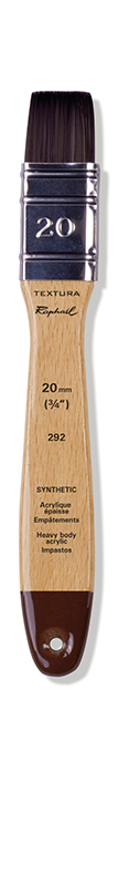 Image of Syntetpensel Raphael Textura Moddlare FLAT .  20mm (3F) 292020 3046450095255
