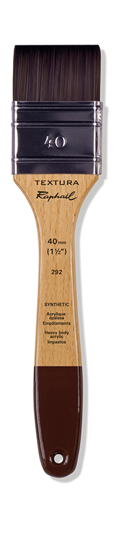 Image of Syntetpensel Raphael Textura Moddlare FLAT .  40mm (3F) 292040 3046450095286