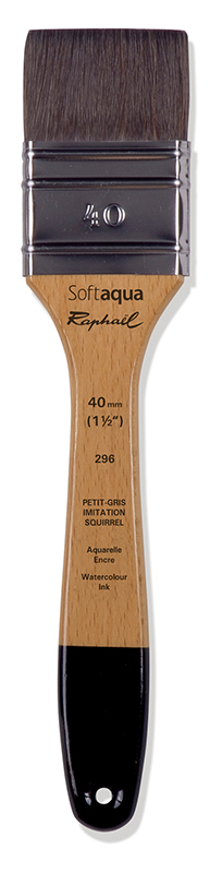 Image of Syntetpensel Raphael SoftAqua 296 Flat 40mm (3F) 296040 3046450095521