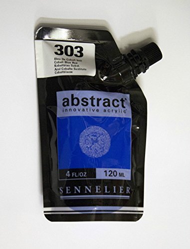 Image of Akrylfärg Sennelier Abstract 120ml Cobalt Blue Hue 303 (3F) 121121303 3046450042143