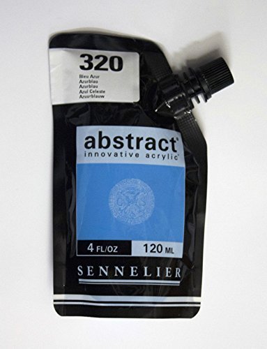 Image of Akrylfärg Sennelier Abstract 120ml Azure Blue 320 (3F) 121121320 3046450042167