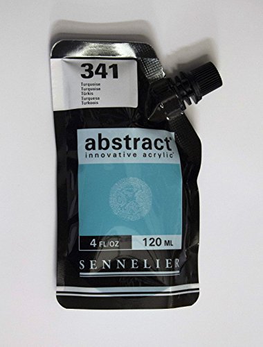 Image of Akrylfärg Sennelier Abstract 120ml Turquoise 341 (3F) 121121341 3046450042198