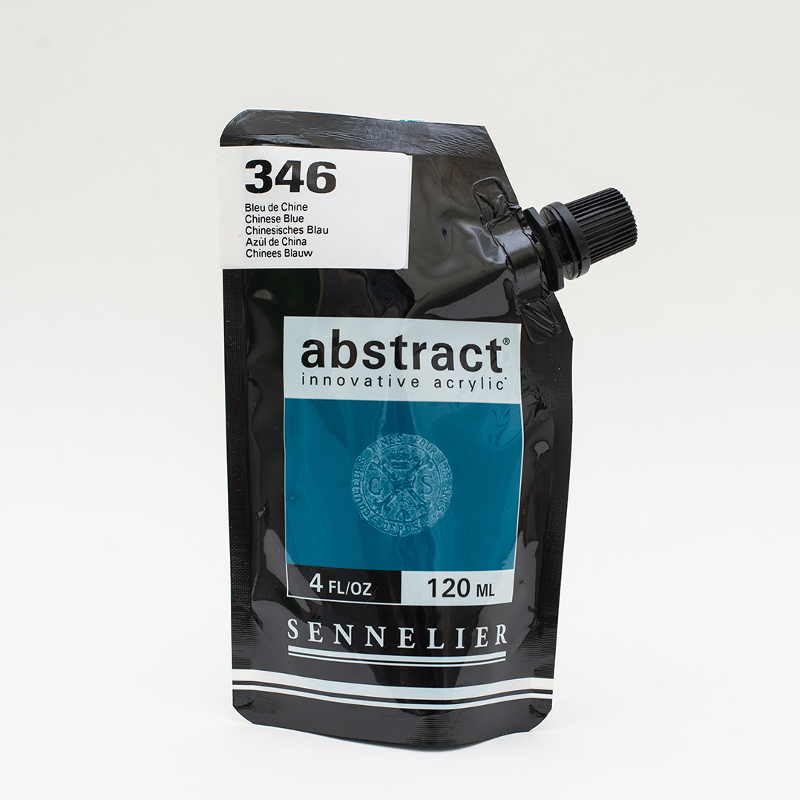 Image of Akrylfärg Sennelier Abstract 120ml Chinese Blue 346 (3F) 121121346 3046451884599