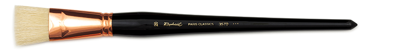Image of Svinborstpensel Raphael 3570 Paris Classics. Flat kort st 20 357020 3046450034926