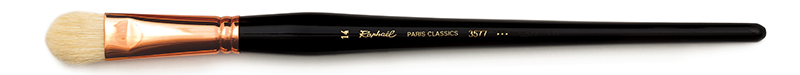 Image of Svinborstpensel Raphael 3577 Paris Classics. Filbert st 14 357714 3046450035466