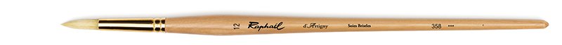 Image of Svinborstpensel Raphael D´Artigny Rund St 12  (5F) 358012 3046450035695
