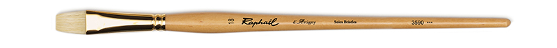 Image of Svinborstpensel Raphael D´Artigny Flat kort borst St 18  (5F) 3590018 3046450035992