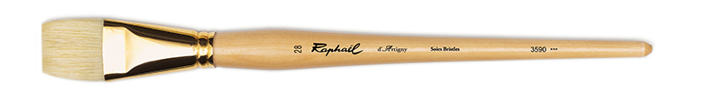 Image of Svinborstpensel Raphael D´Artigny Flat kort borst St 28 3590028 3046450036043